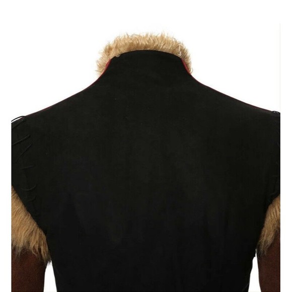 Frozen 2 Cosplay Prince Kristoff Costume Coat Halloween Outfit Full Set Disney - Picture 10 of 16